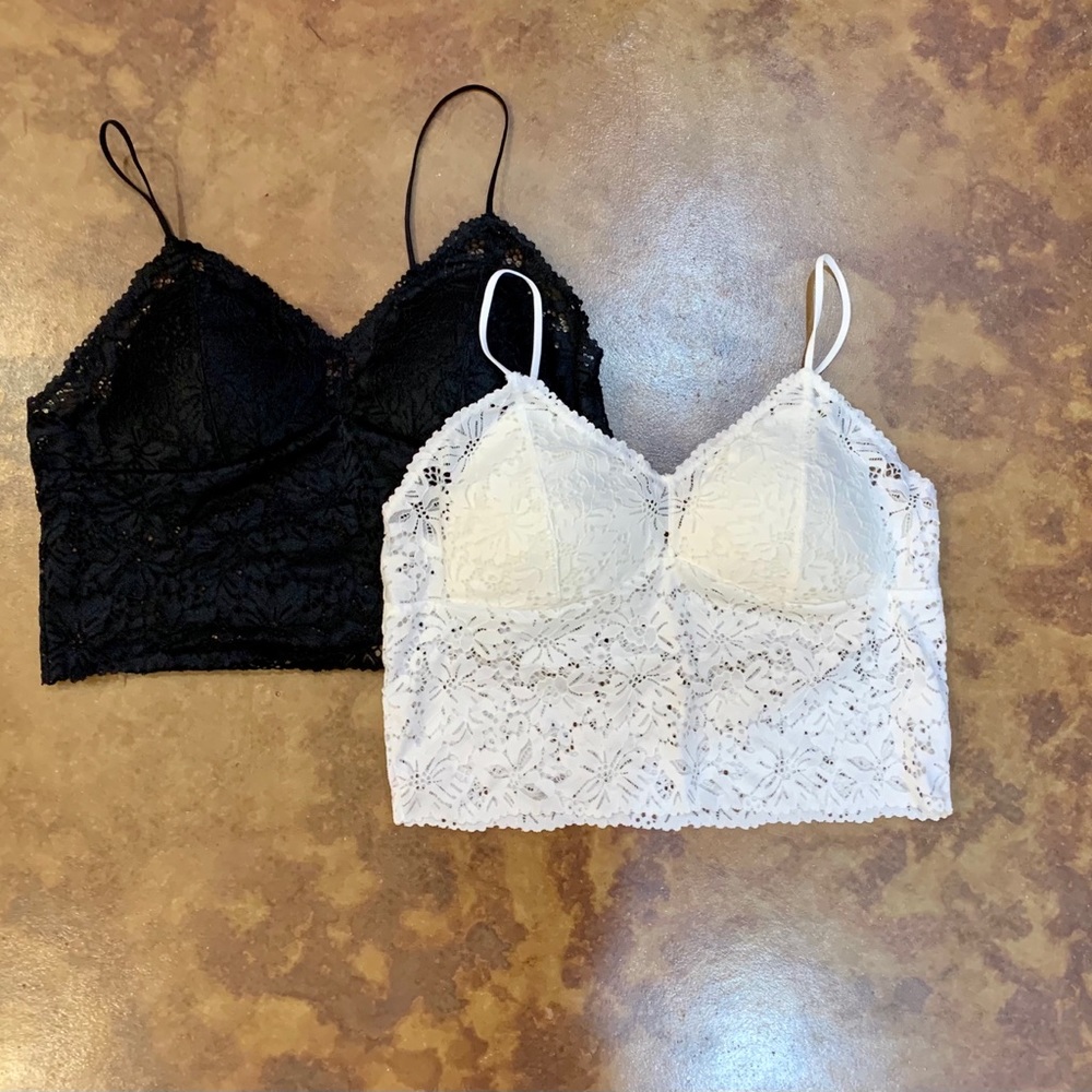 XL Long-line Lace Padded Bralettes 💋